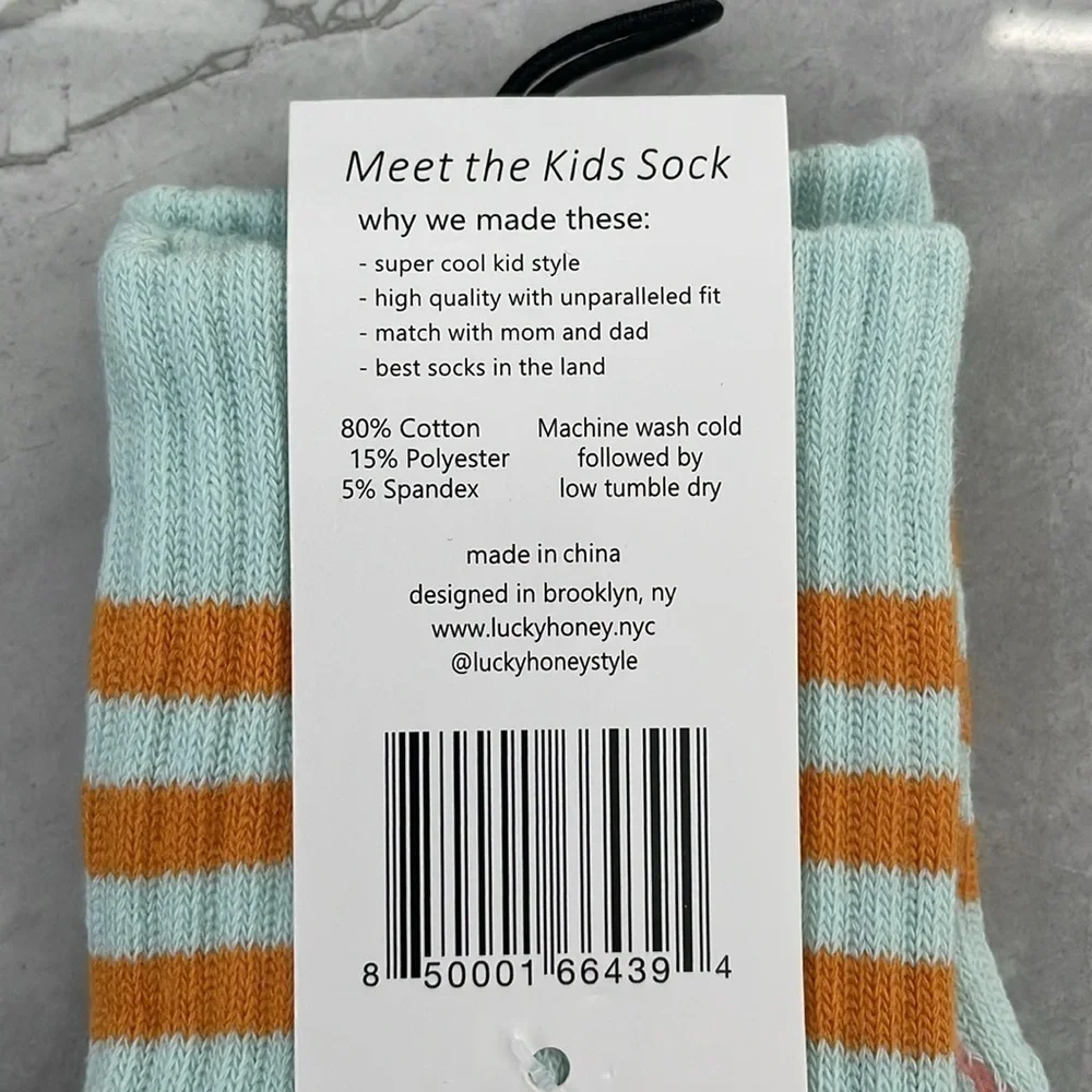 Lucky Honey The Scooter Kids Grippy Socks